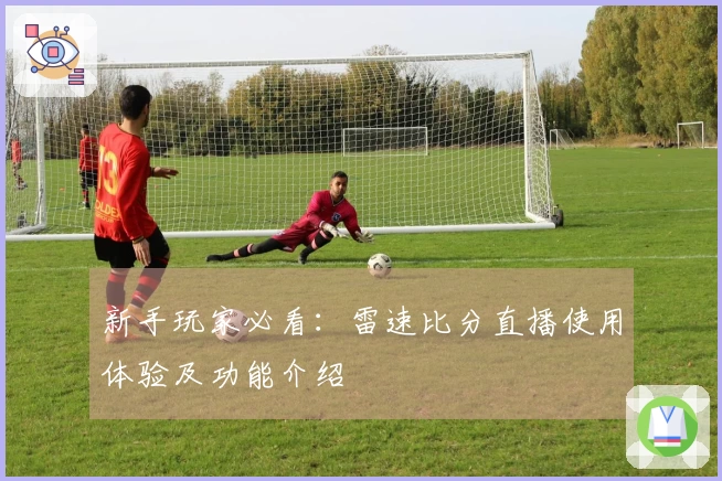 新手玩家必看：雷速比分直播使用体验及功能介绍